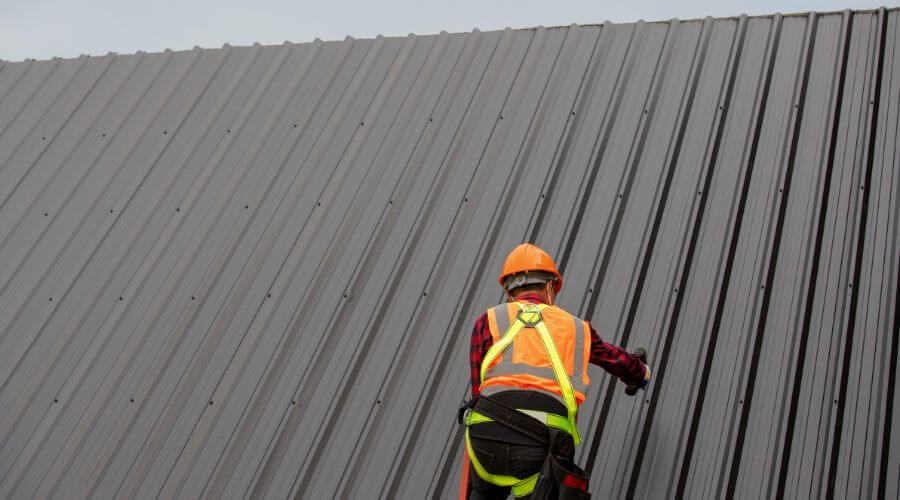 Professional metal roof installation services in New Castle, AL